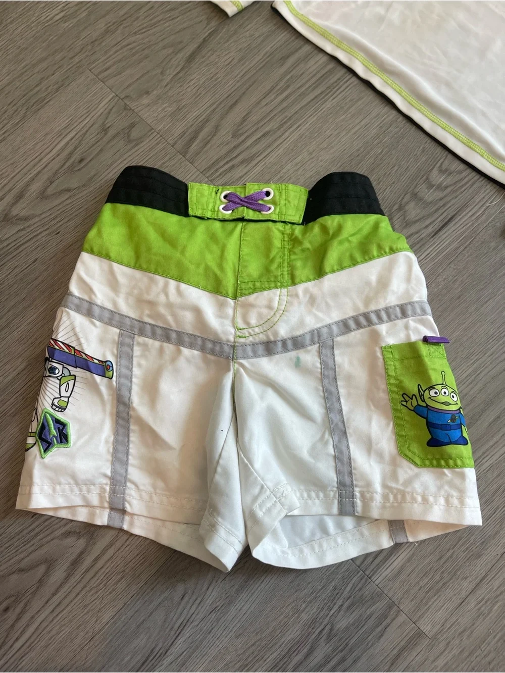 The Disney store buzz lightyear swim set